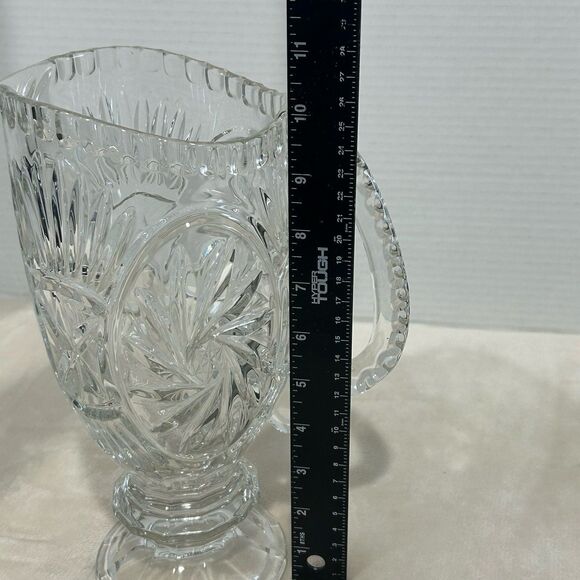 Vintage Cut Crystal Water Pitcher. Excellent Condition - Picture 10 of 12